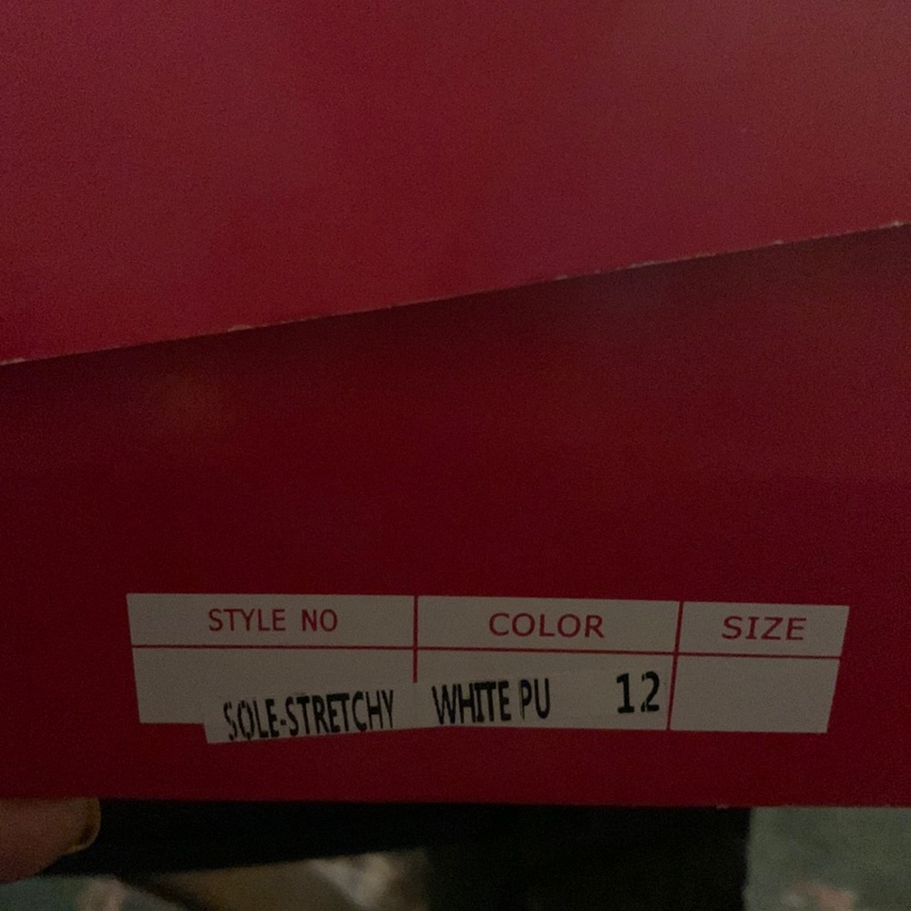 Ladies White flats